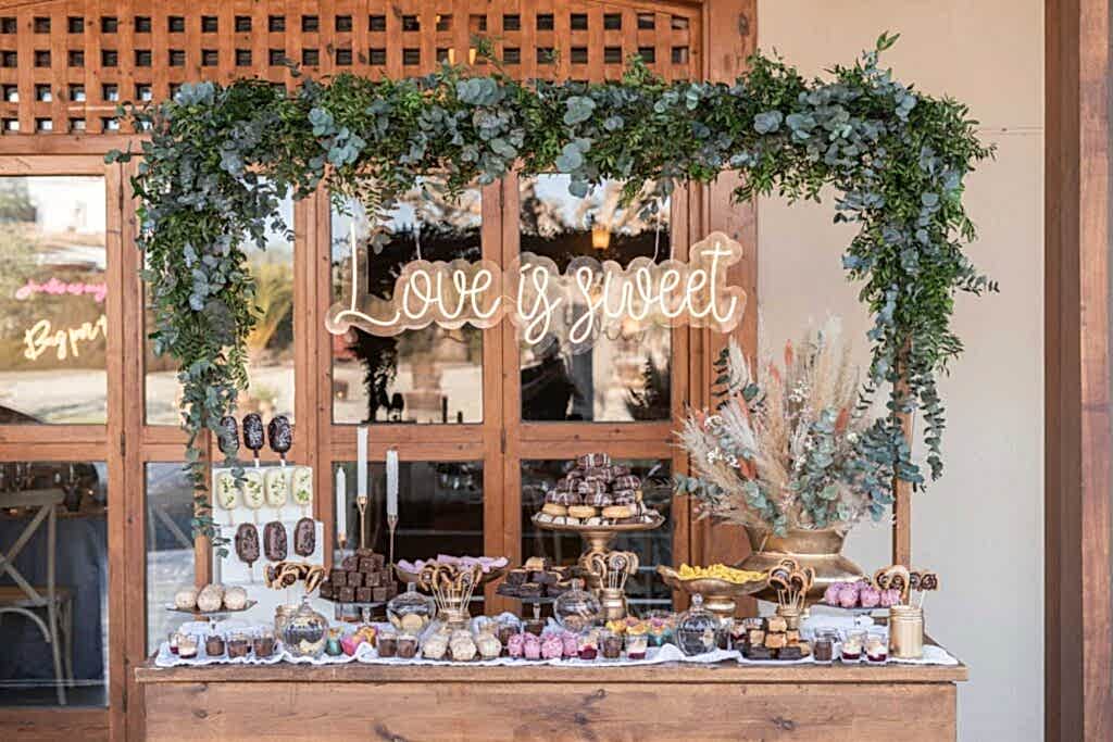 Ideas para candy bar de boda