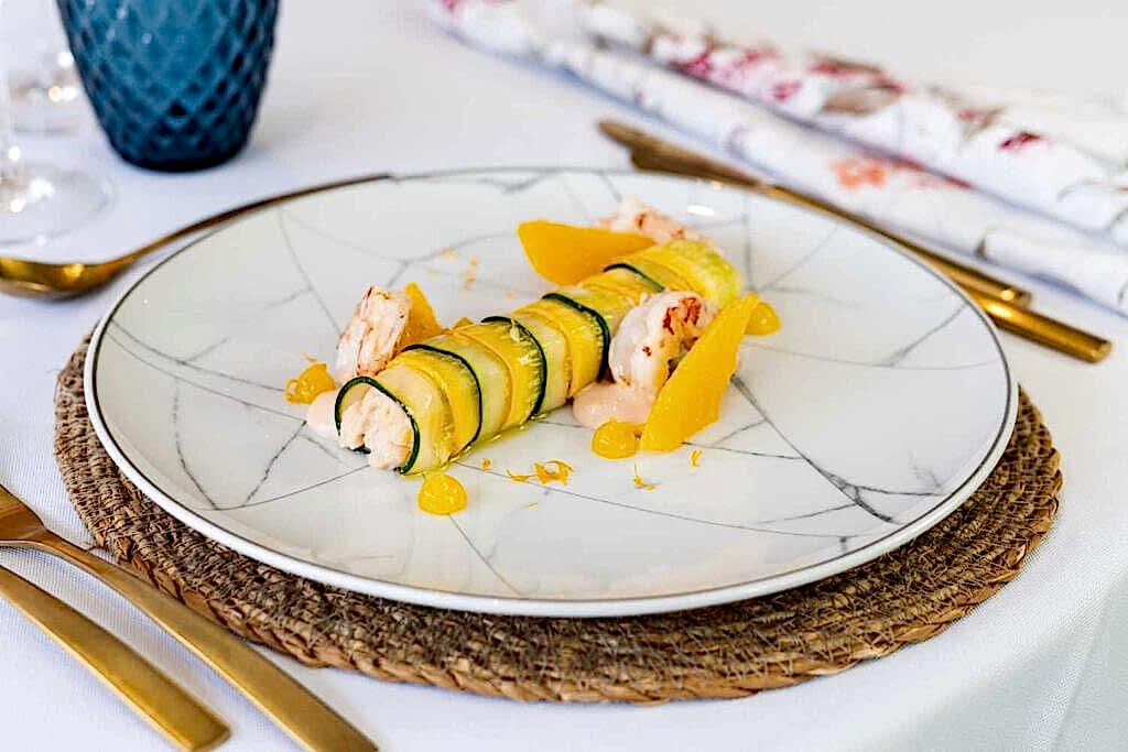 Platos menú boda