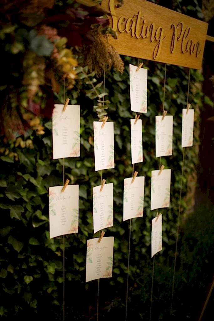 Ideas seating plan boda