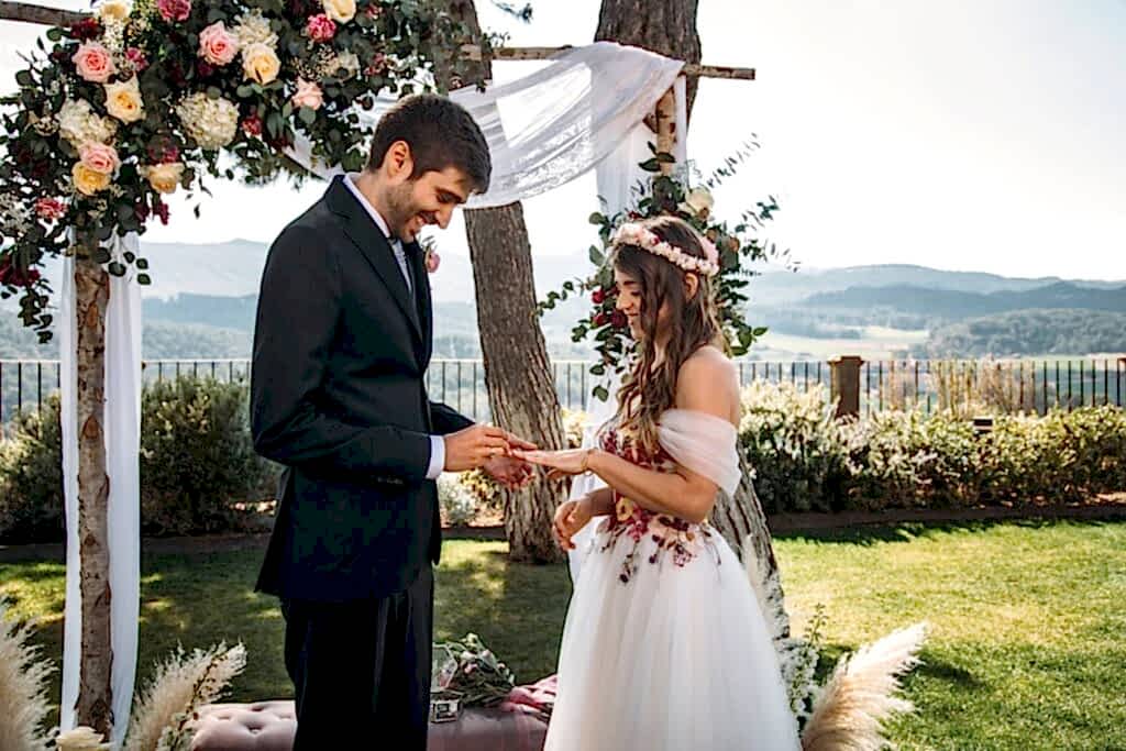 Intercambio anillos de boda